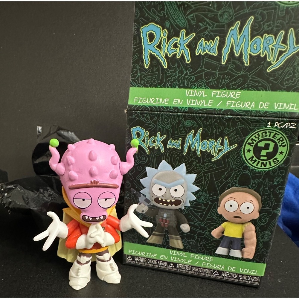 Rick & Morty Prince nebulon Funko Mystery Minis Vinyl Figure 2018‎